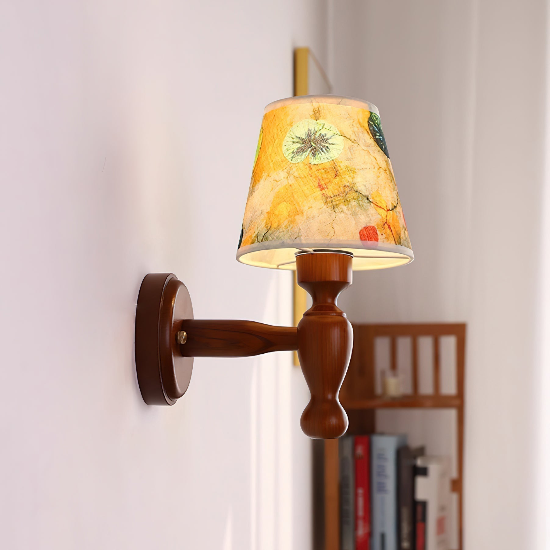 Mapleleaf Moderne Wandleuchte aus Holz-Letslighting