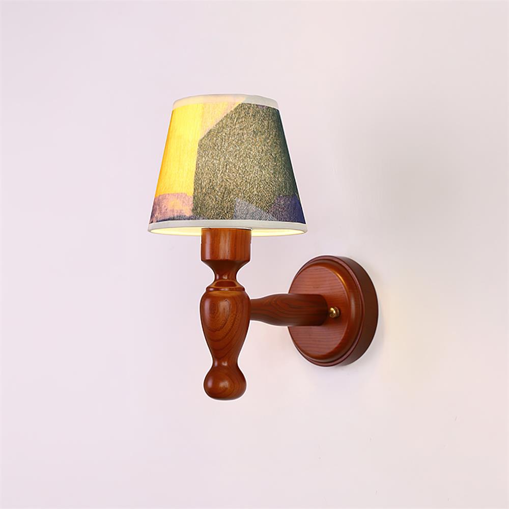 Mapleleaf Moderne Wandleuchte aus Holz-Letslighting