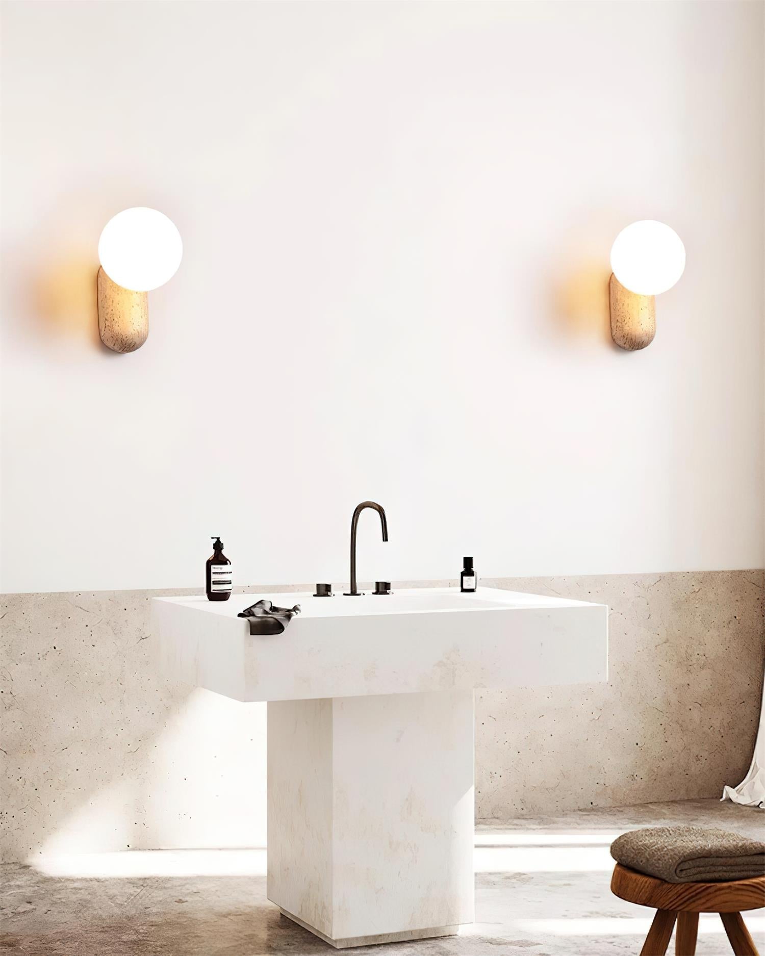 Ritta Wall Lamp Organic Serenity - Letslighting