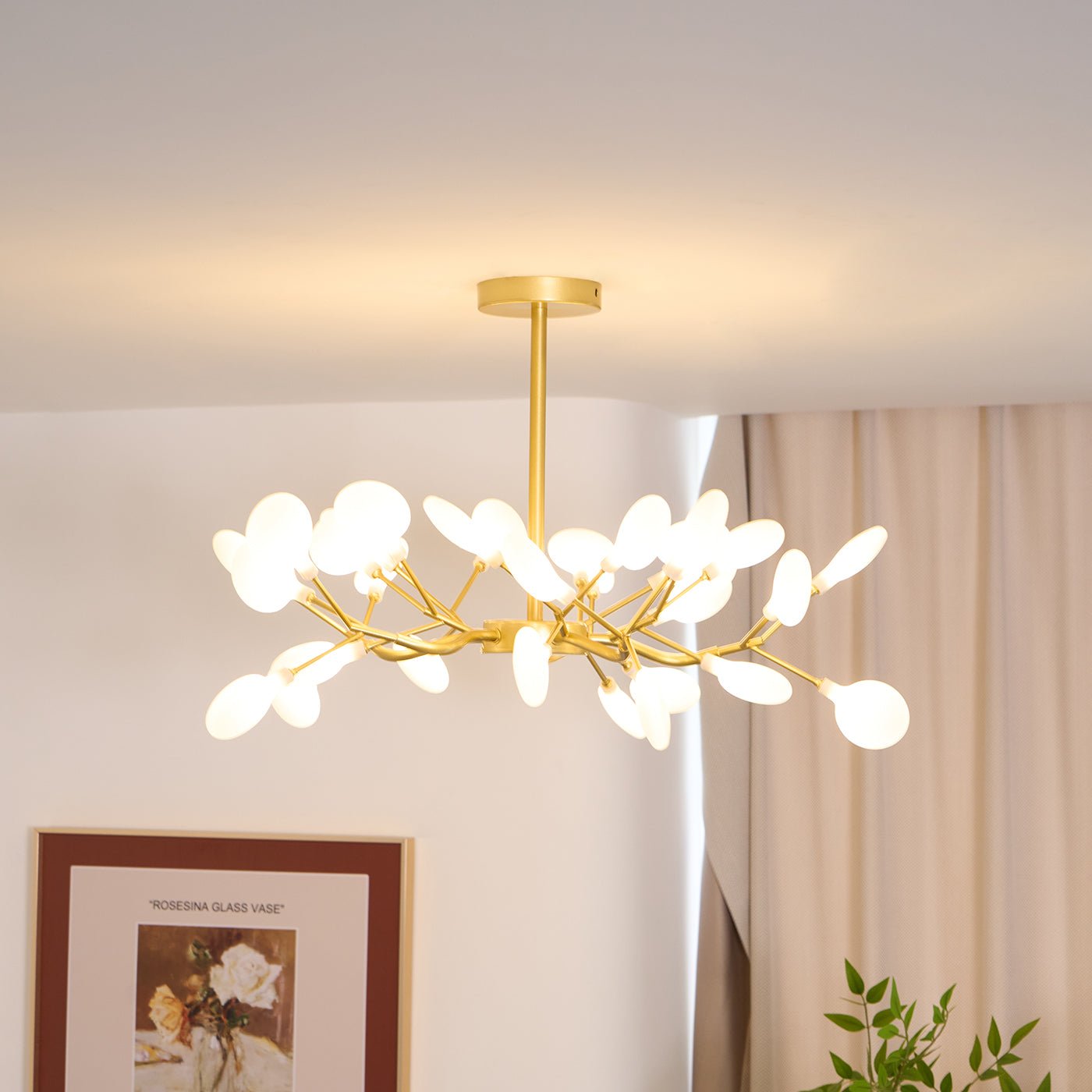 Lustra Eleganter Kronleuchter LED Firefly-Letslighting