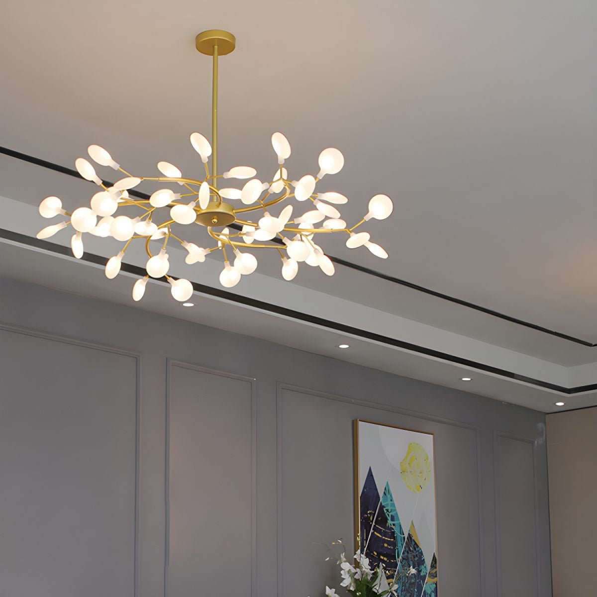 Lustra Eleganter Kronleuchter LED Firefly-Letslighting