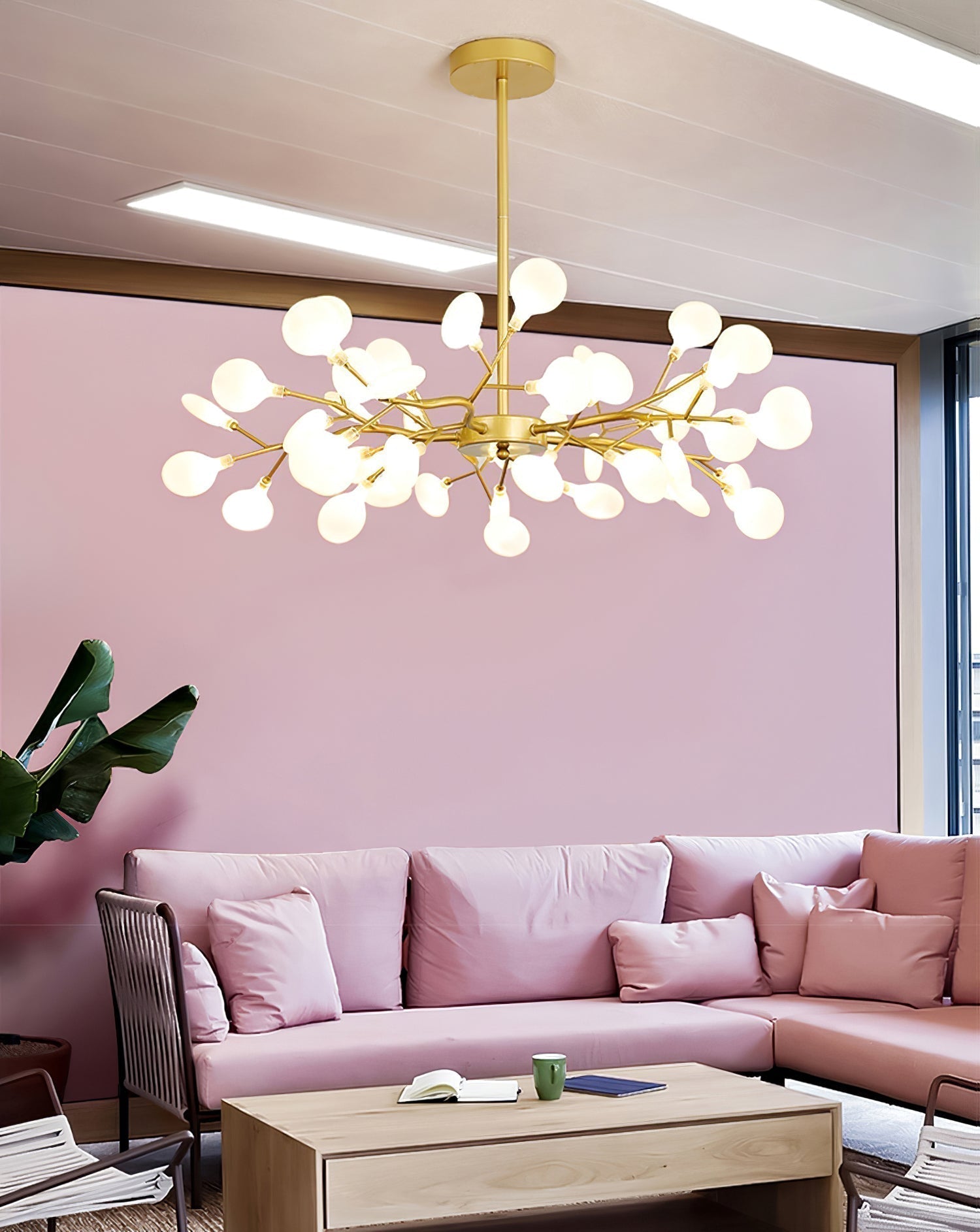 Lustra Eleganter Kronleuchter LED Firefly-Letslighting