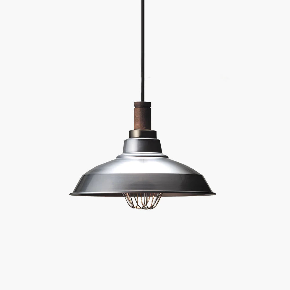 Silva Vintage LED Pendelleuchte Grau Metall Küche Restaurant