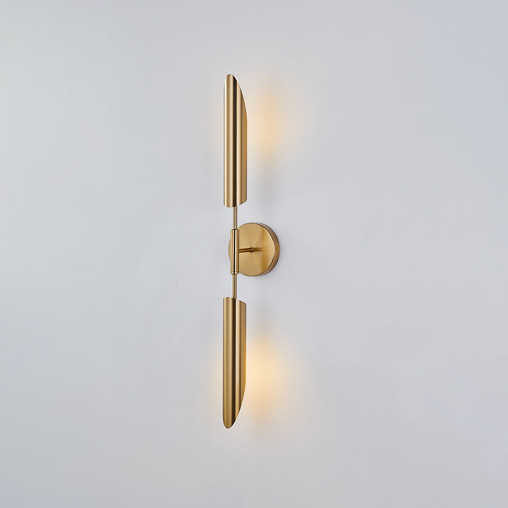 Kristy  Antiquität Wandleuchte Innen Gold Schlaf/Wohnzimmer Kupfer