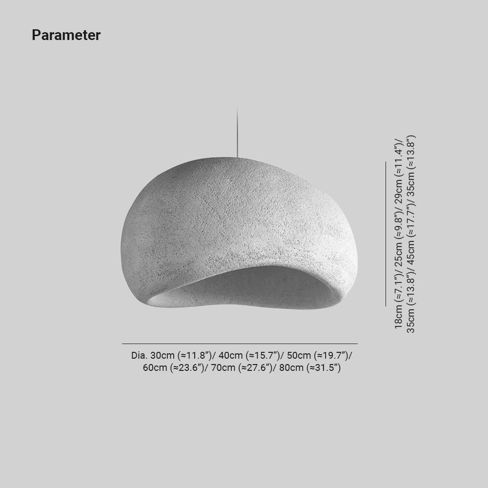 Kryo Wabi-Sabi kugelförmige Wolken-Pendelleuchte
