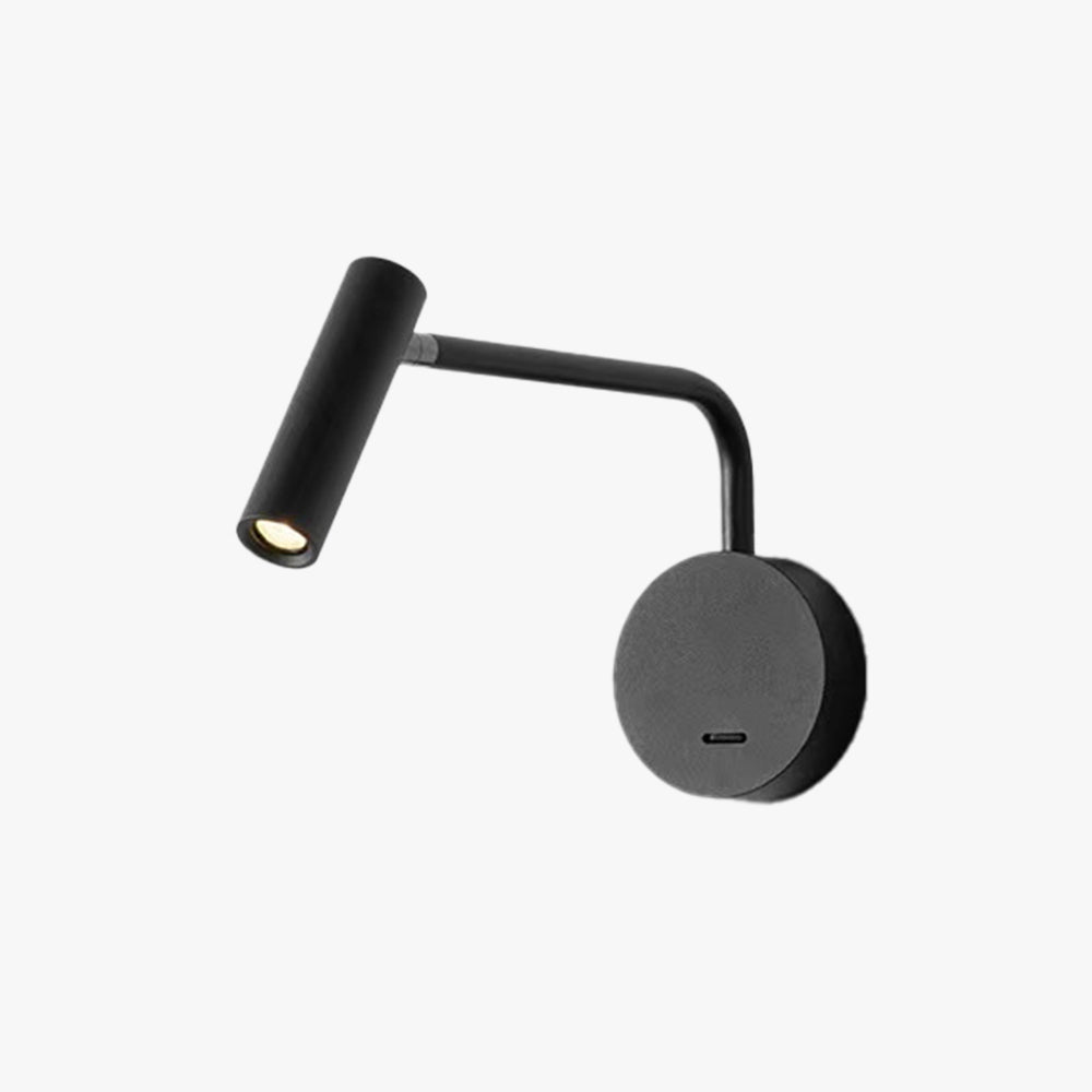 Arisha Wandleuchte Strahler Schwarz/Weiß Wohnzimmer Metall Modern LED