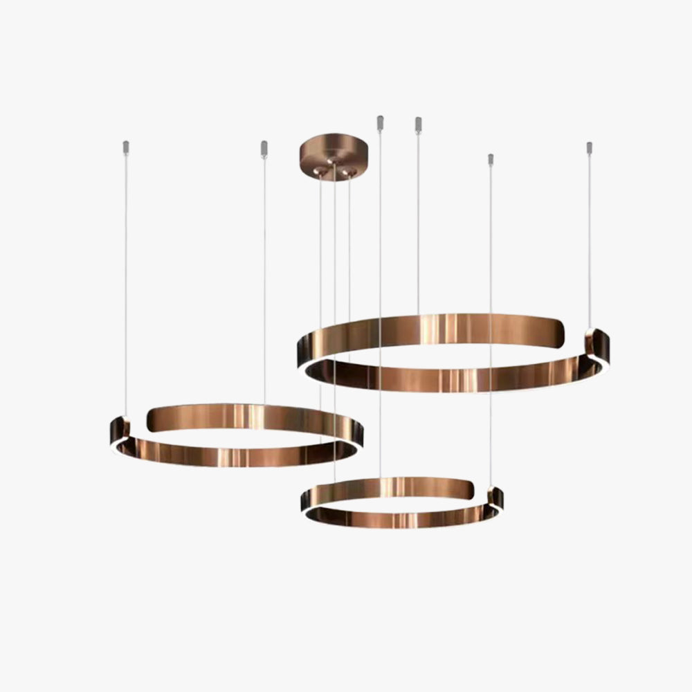 Arisha Luxus Minimalistische LED Ring-Pendelleuchte
