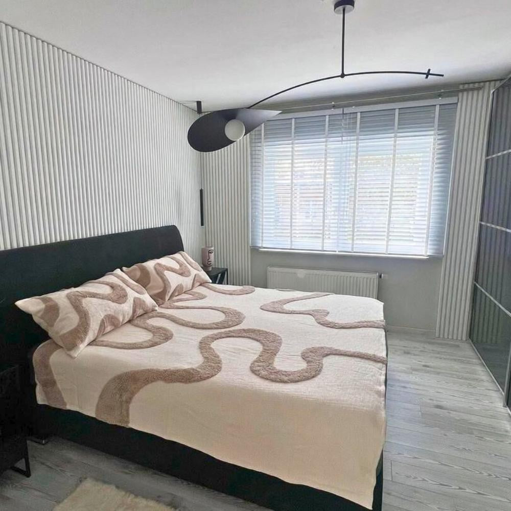 Arisha Minimalistische LED Pendelleuchte schlafzimmer Schwarz/Gold-Letslighting