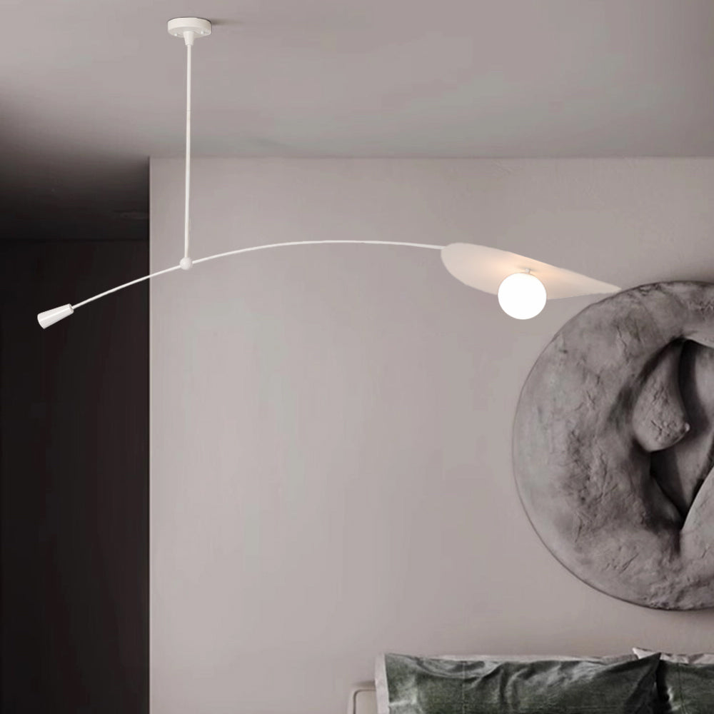 Arisha  Minimalistische LED Pendelleuchte schlafzimmer Schwarz/Gold