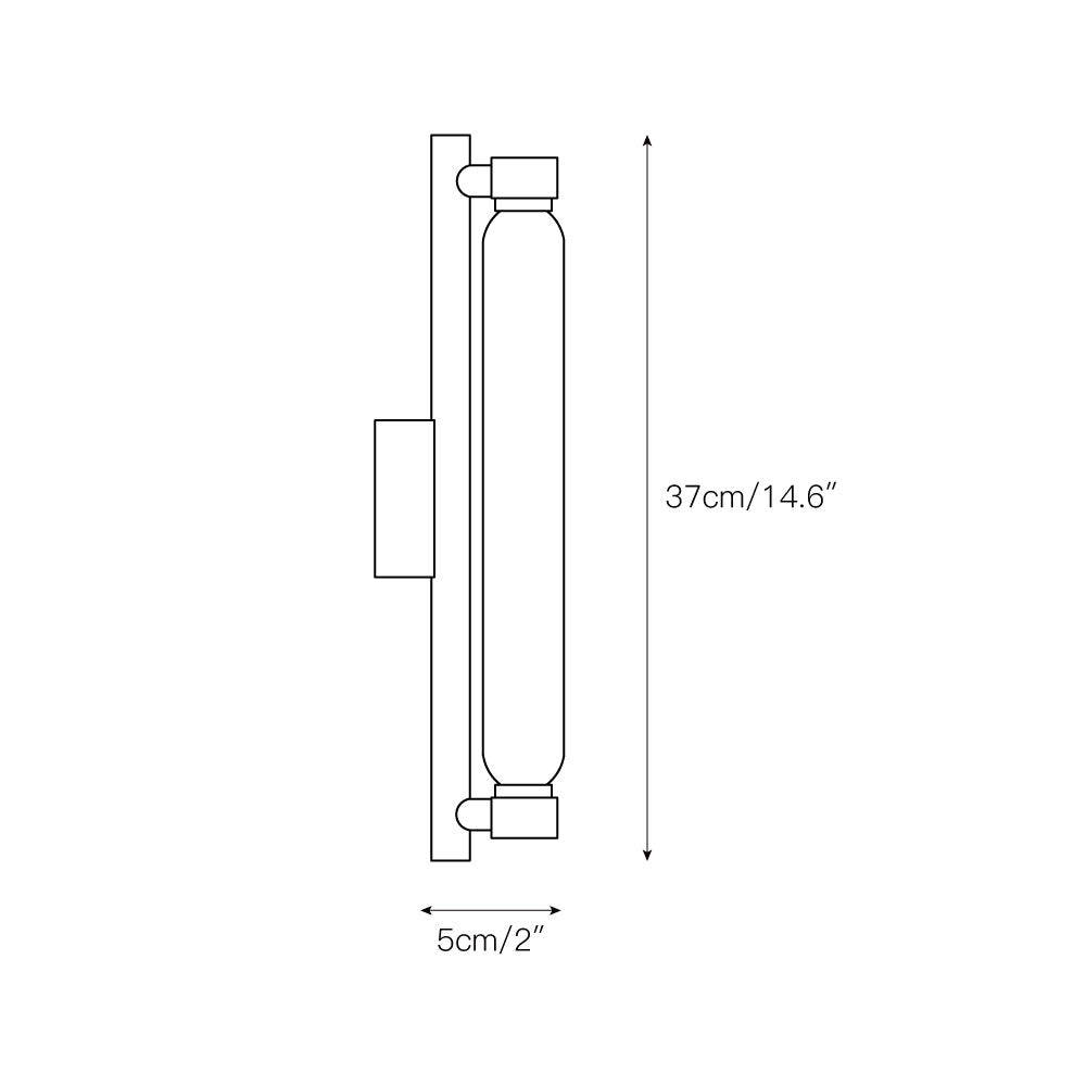 Cumiror Glas Wandleuchte-Letslighting