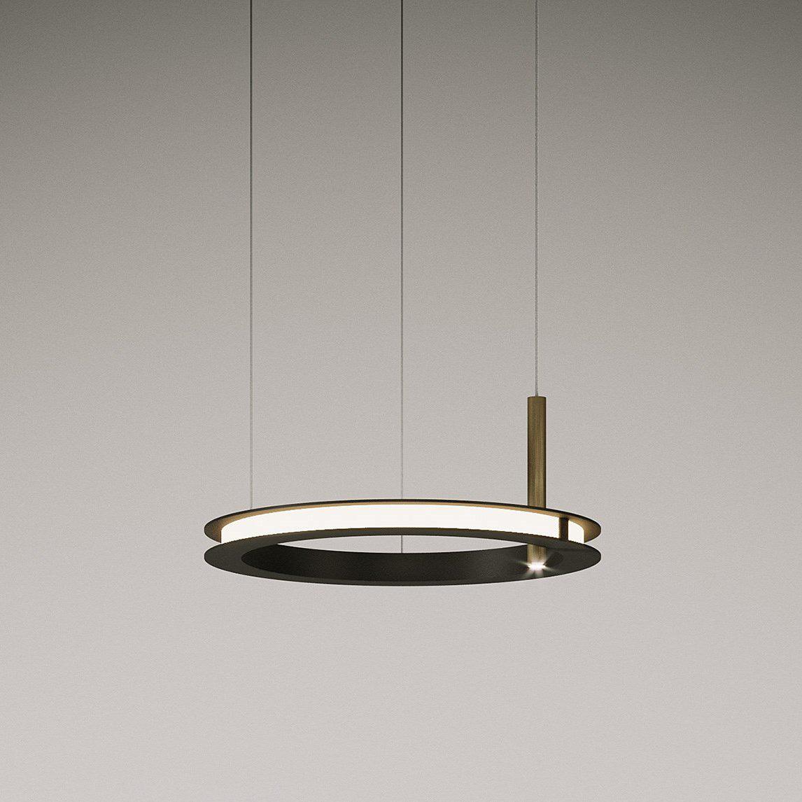 Aurora Kronleuchter Ring Lagen Minimalistisch-Letslighting