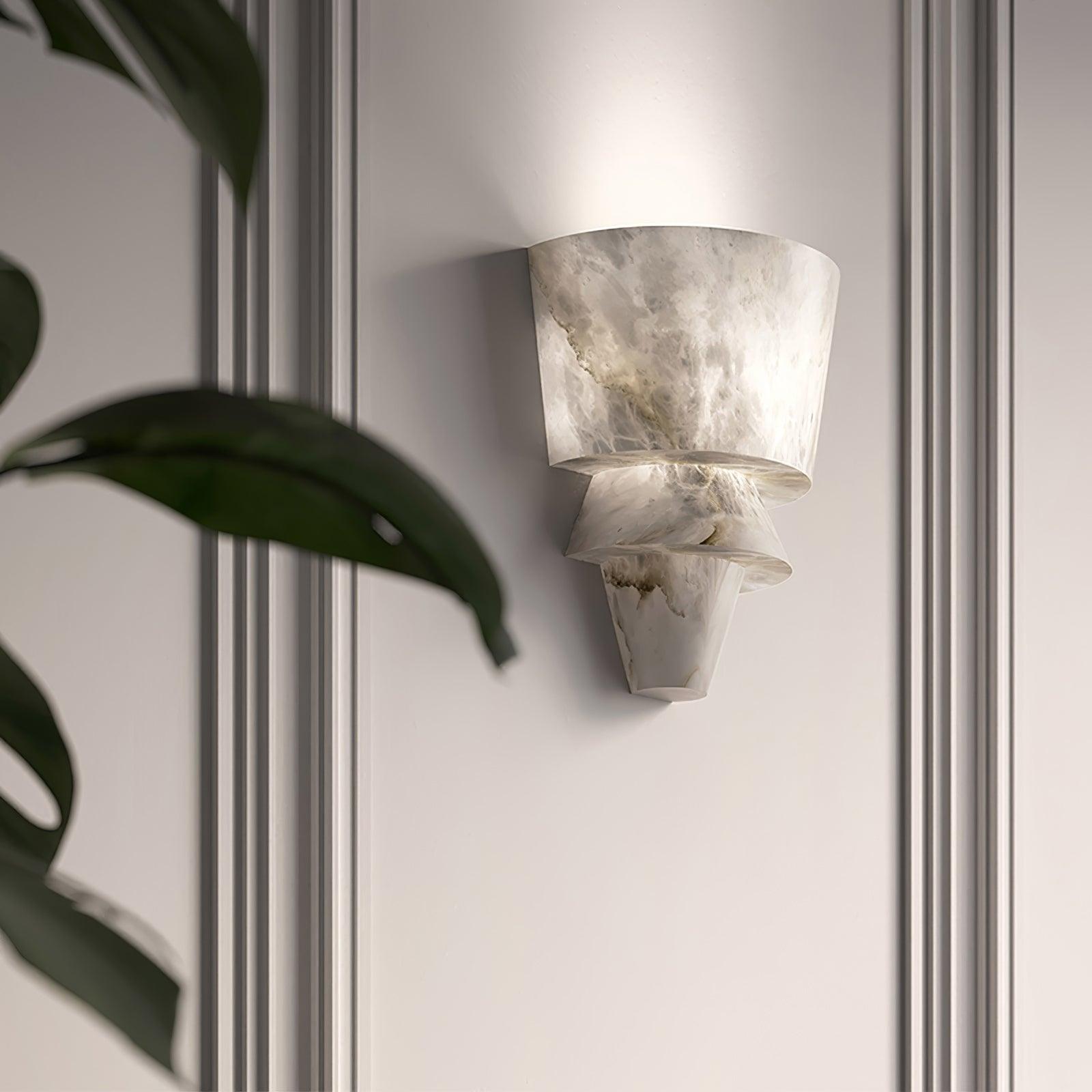 Vyloren Tiered Alabaster Wall Light - Neutralighting