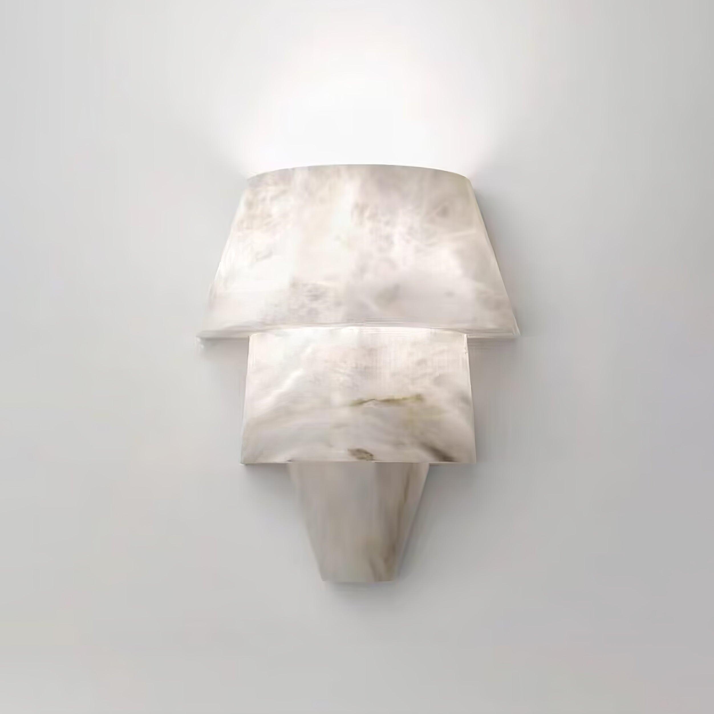 Vyloren Tiered Alabaster Wall Light - Neutralighting