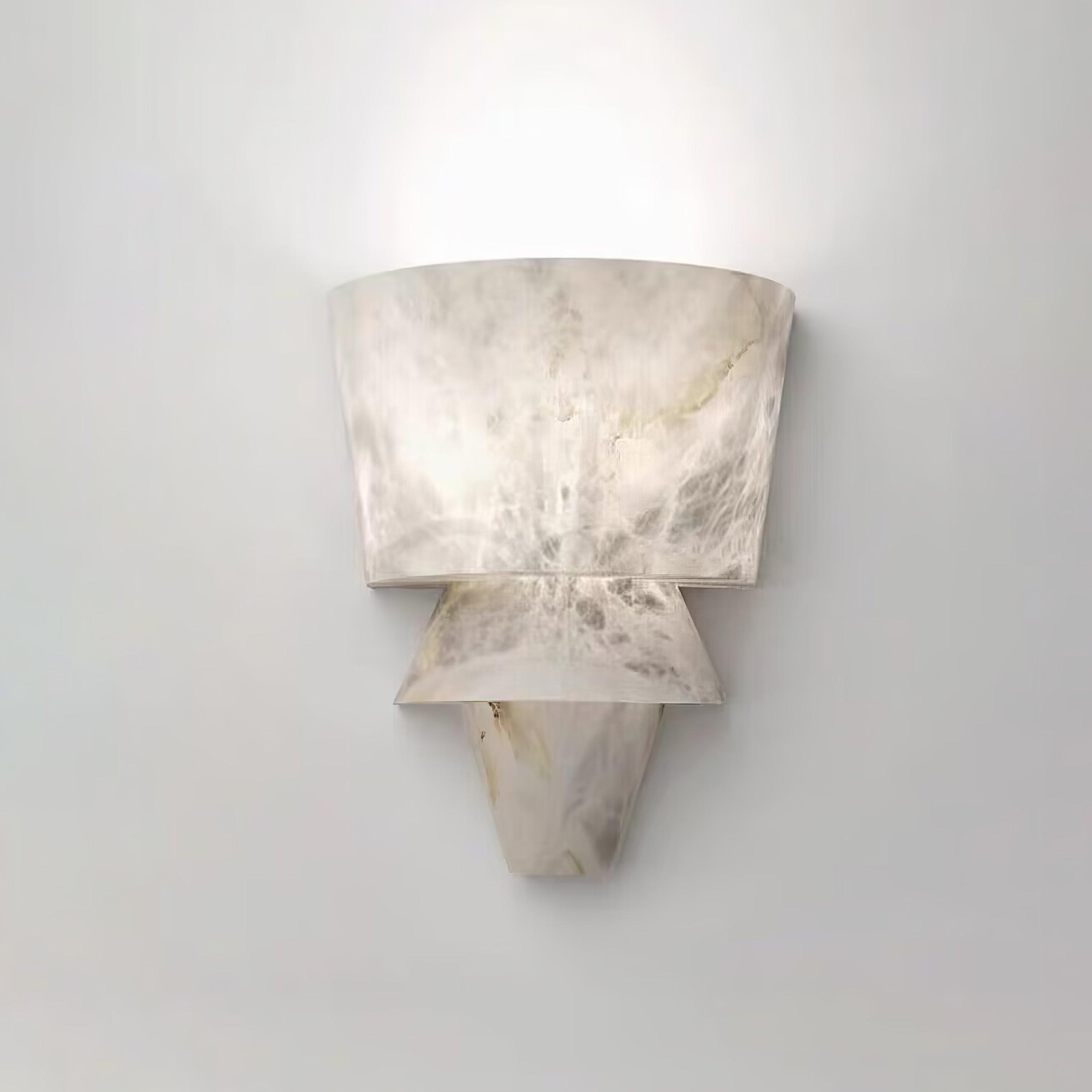 Vyloren Tiered Alabaster Wall Light - Neutralighting