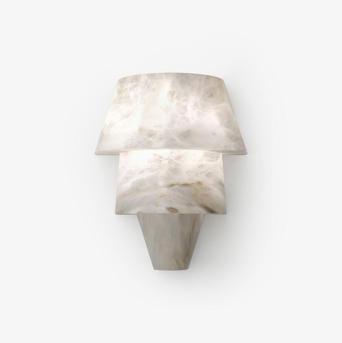 Vyloren Tiered Alabaster Wall Light - Neutralighting