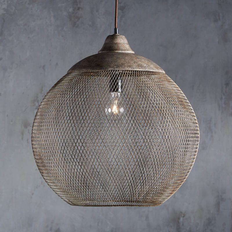 Aursorir Modern Minimalistisch Mesh Pendelleuchte-Letslighting
