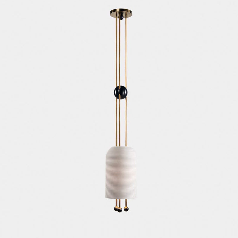 Ucaryra Eleganz Glas Laterne Pendelleuchte-Letslighting