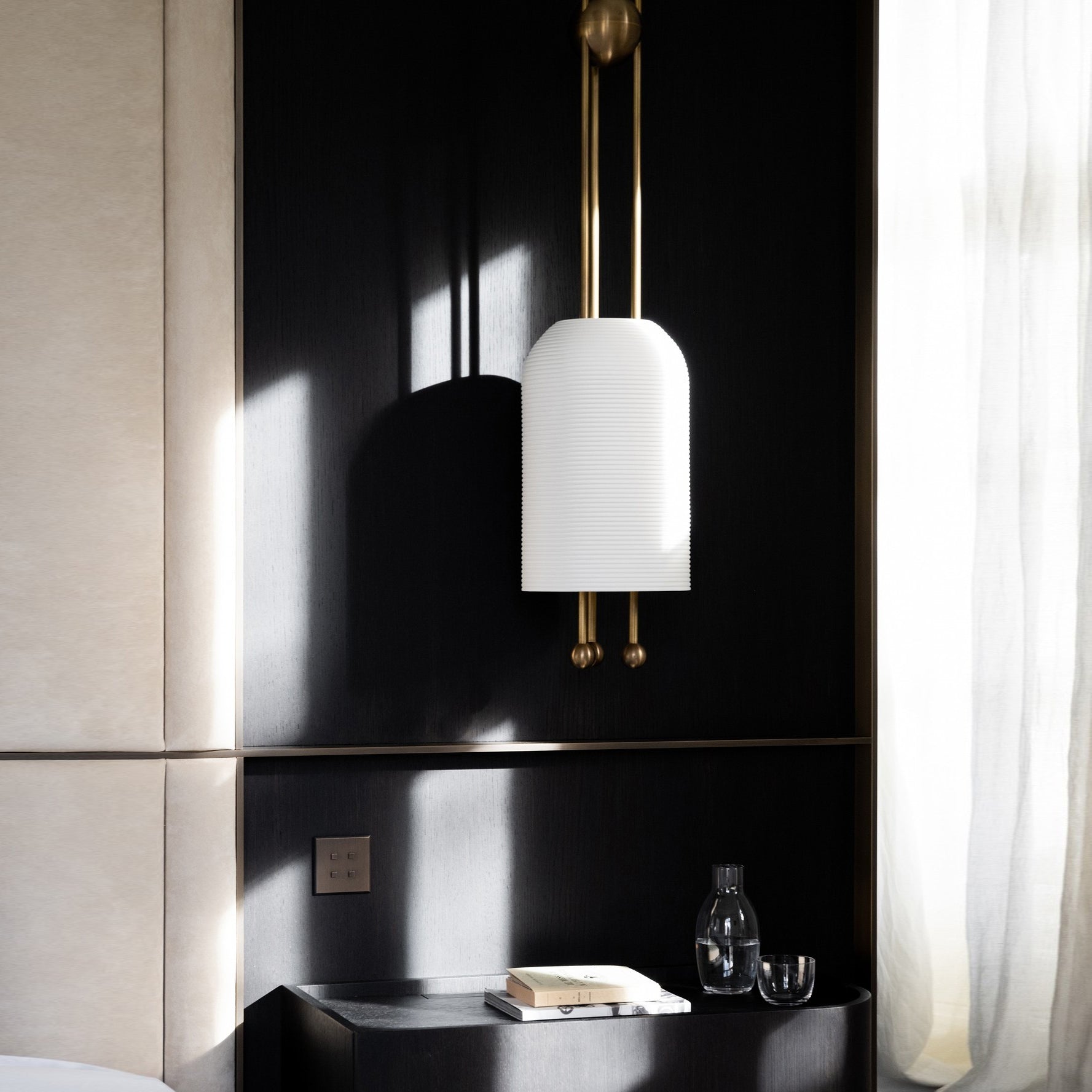 Ucaryra Eleganz Glas Laterne Pendelleuchte-Letslighting