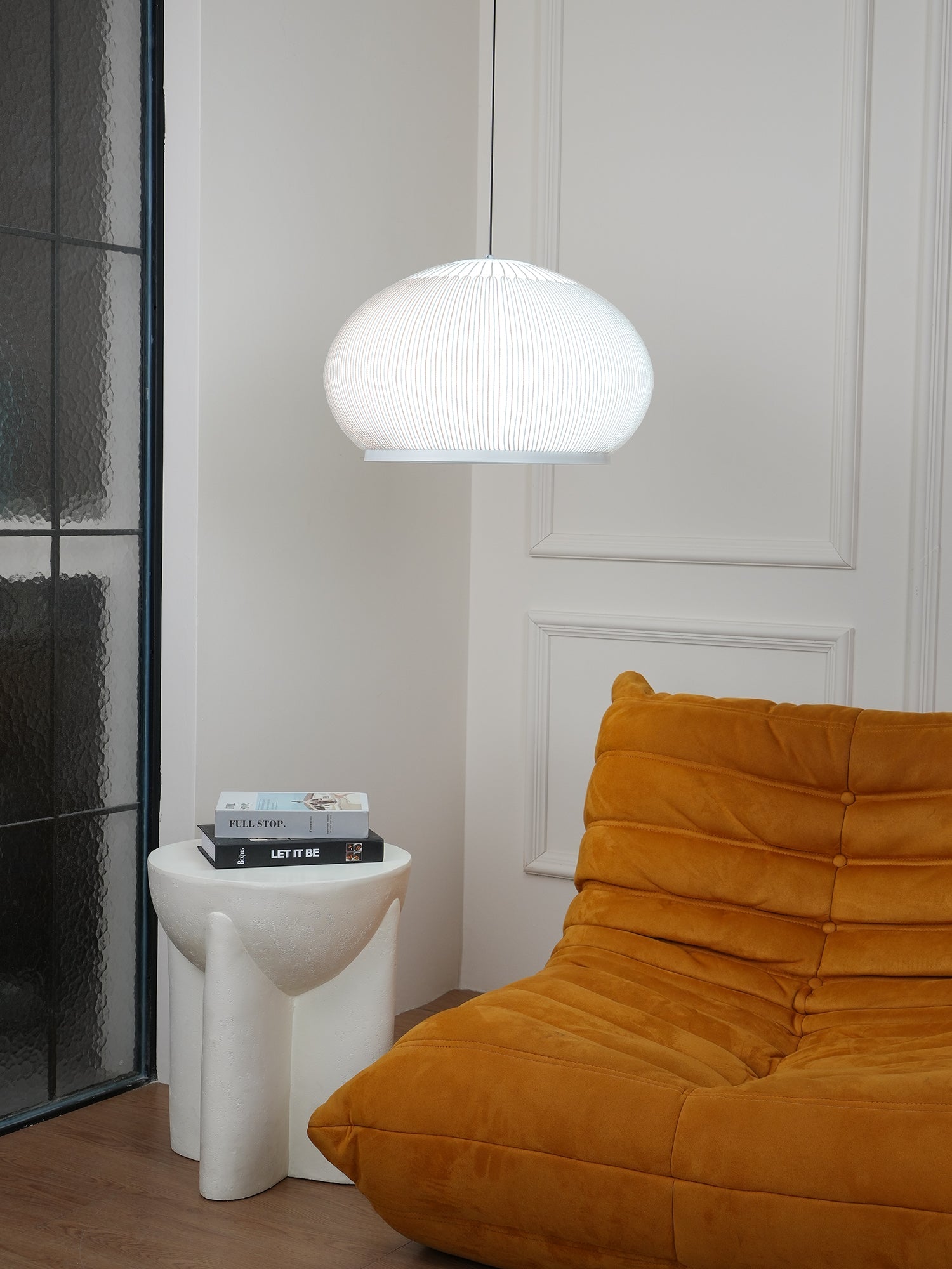 Blythe Minimalistisch Stoff Pendelleuchte Leuchte-Letslighting