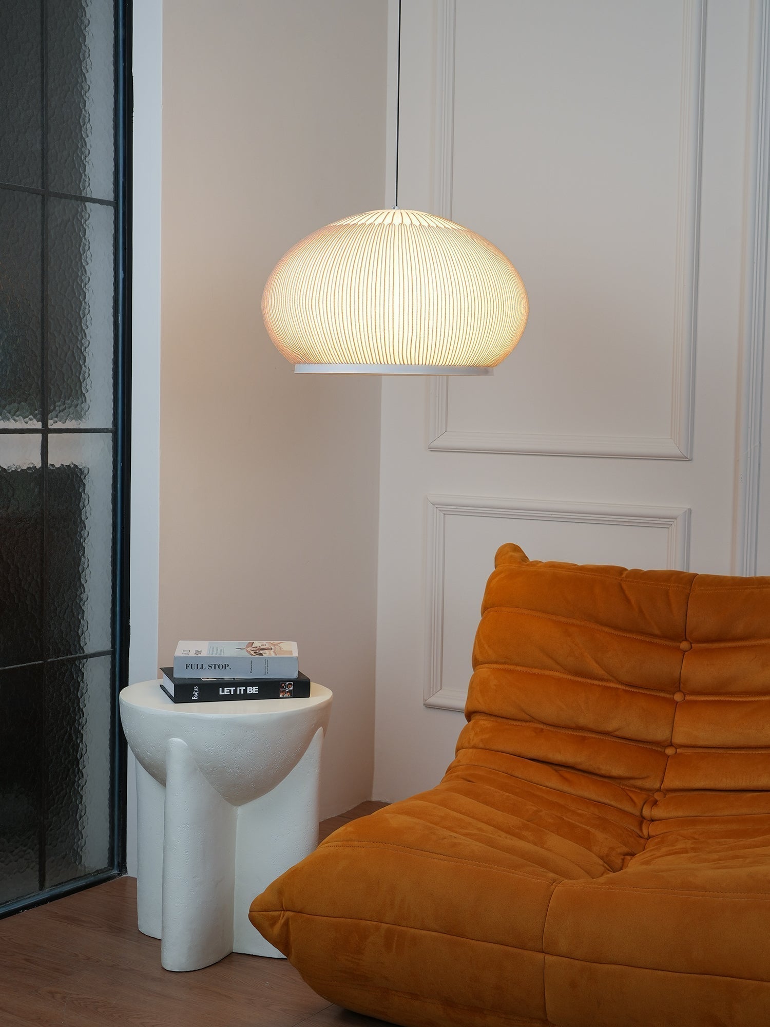Blythe Minimalistisch Stoff Pendelleuchte Leuchte-Letslighting