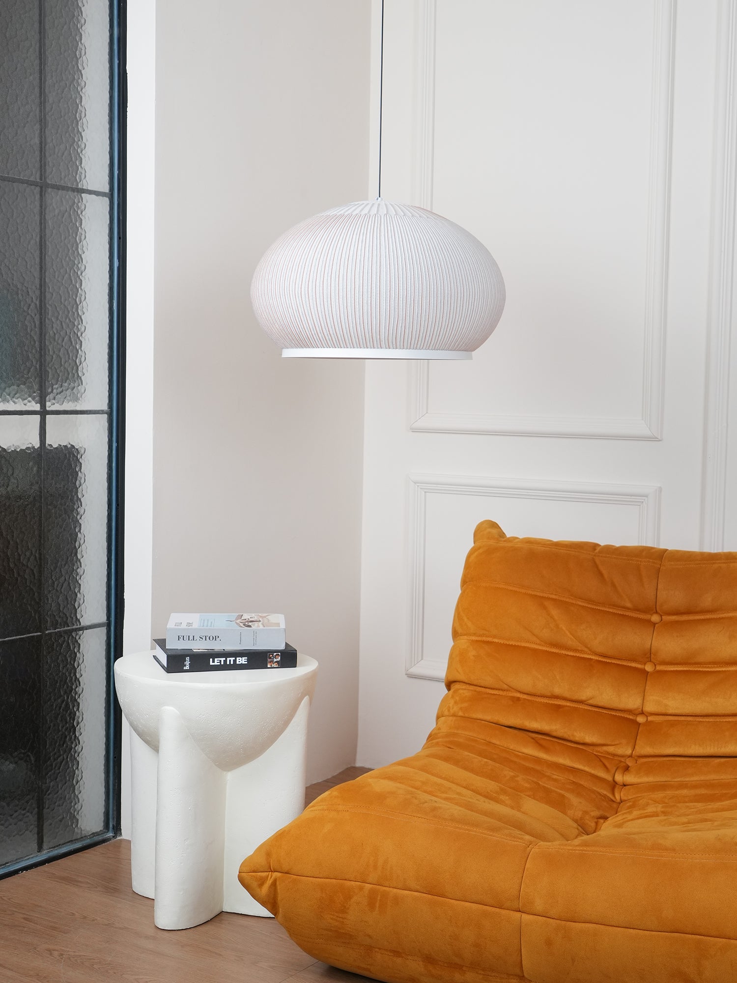 Blythe Minimalistisch Stoff Pendelleuchte Leuchte-Letslighting