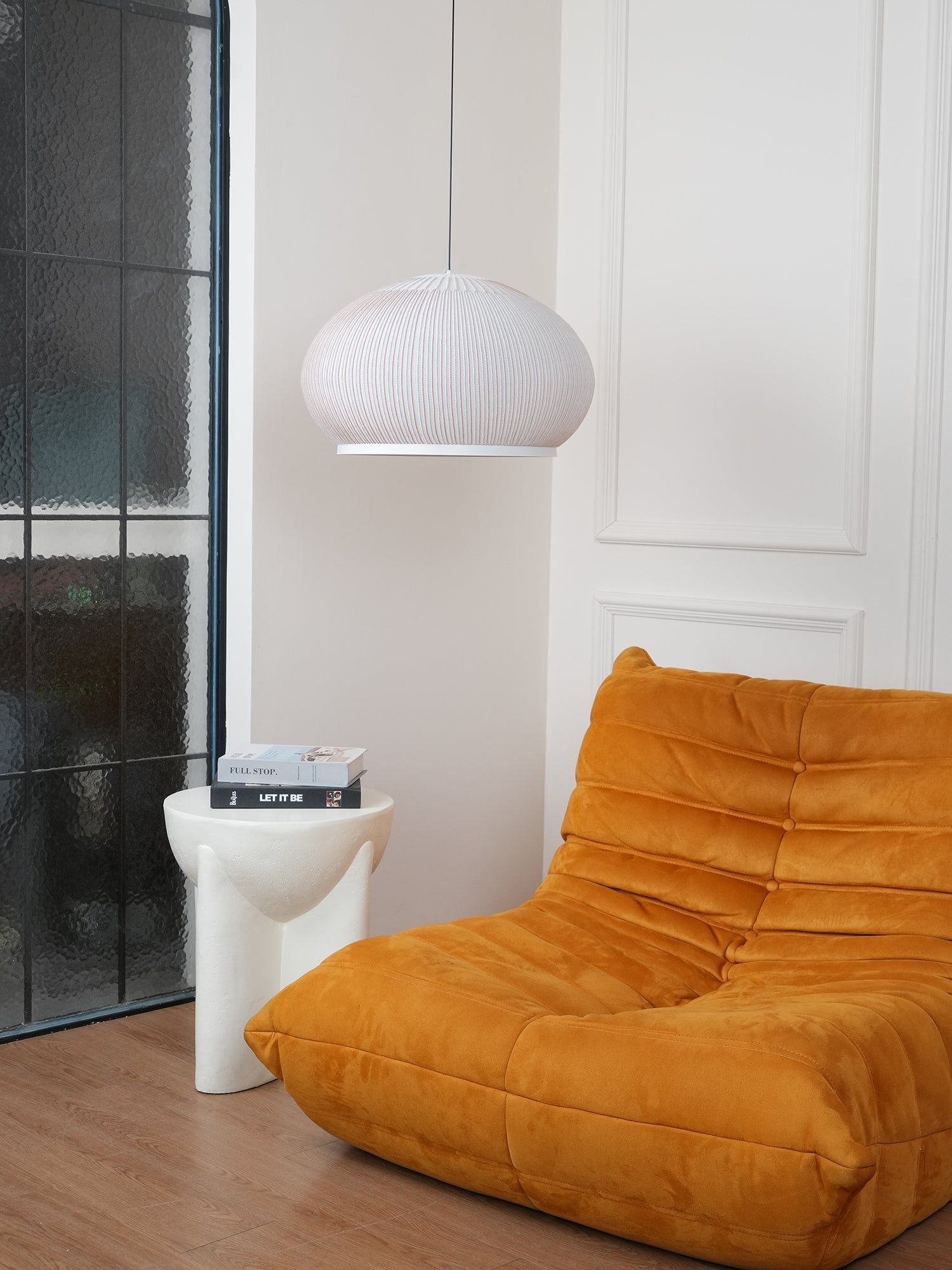 Blythe Minimalistisch Stoff Pendelleuchte Leuchte-Letslighting