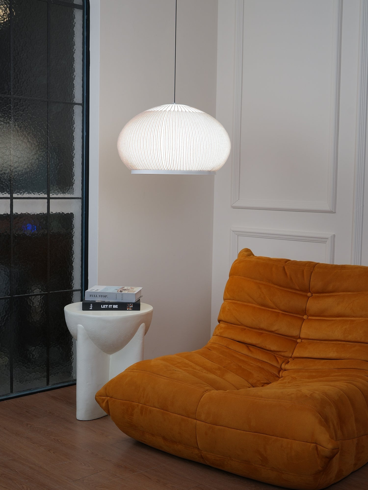 Blythe Minimalistisch Stoff Pendelleuchte Leuchte-Letslighting