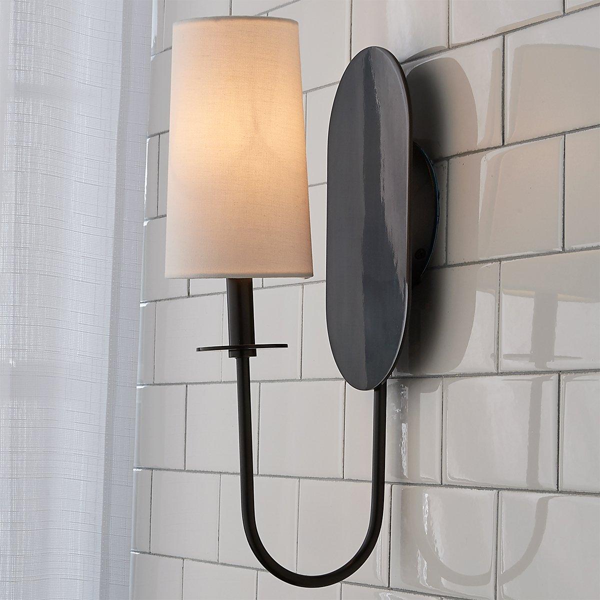 Voloraris Elegance Wandleuchte aus Messinggewebe-Letslighting