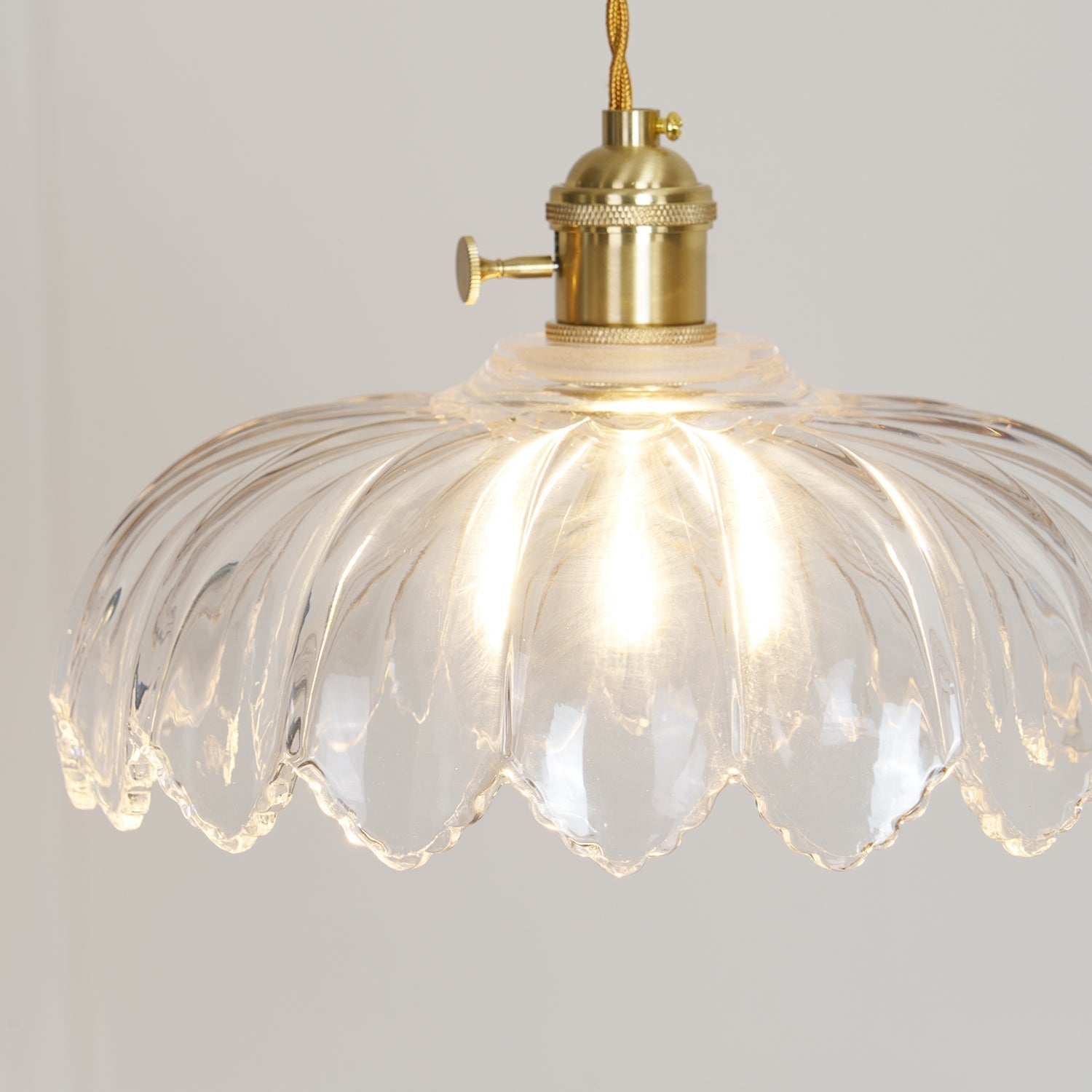Limea Grüne Glas-Blumen-Pendelleuchte-Letslighting