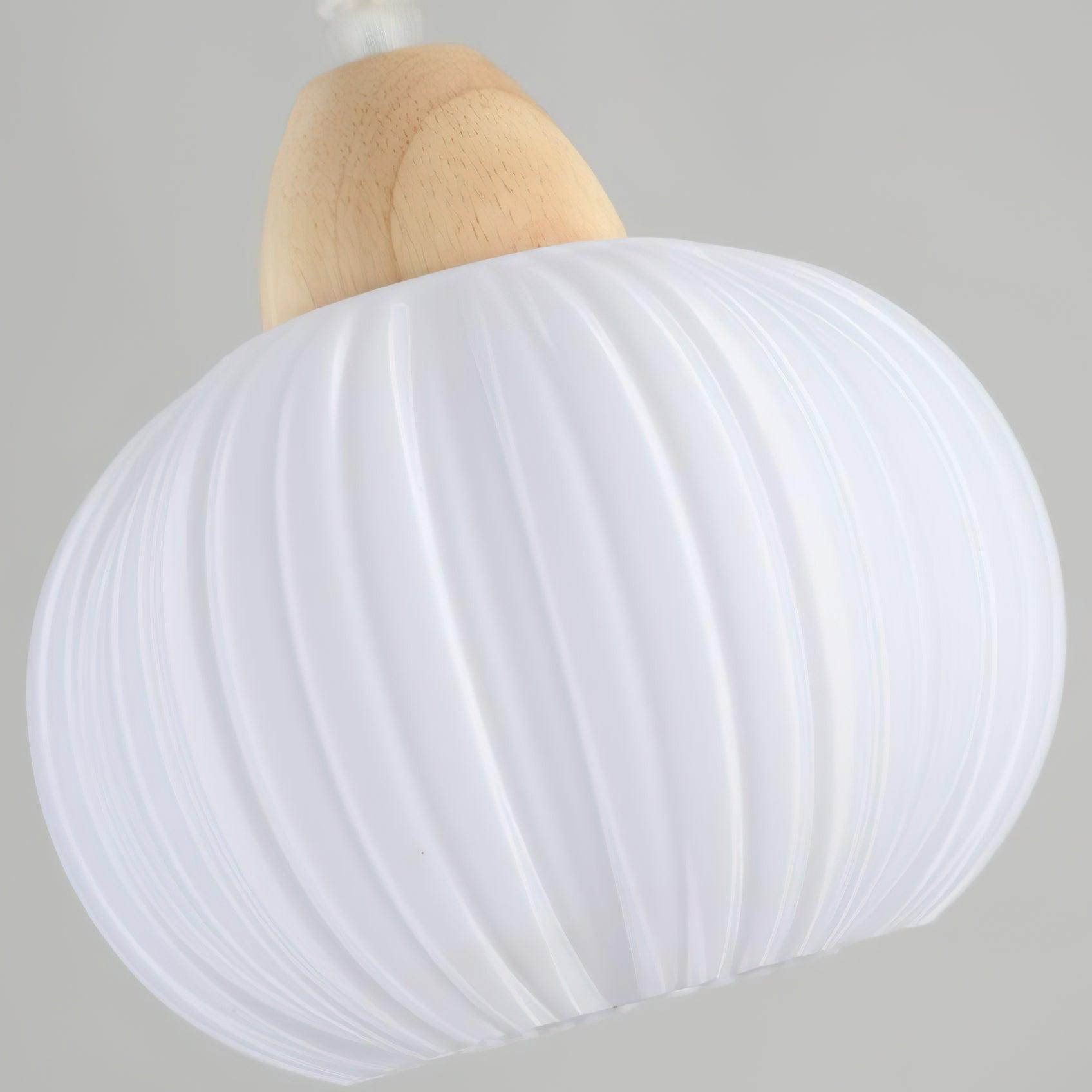 Pumpkin Moderne Holz Pendelleuchte-Letslighting