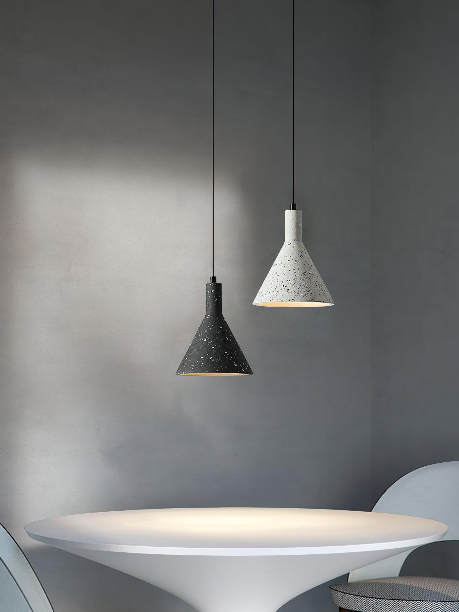 Aurshaor Minimalistische Zement Pendelleuchte-Letslighting