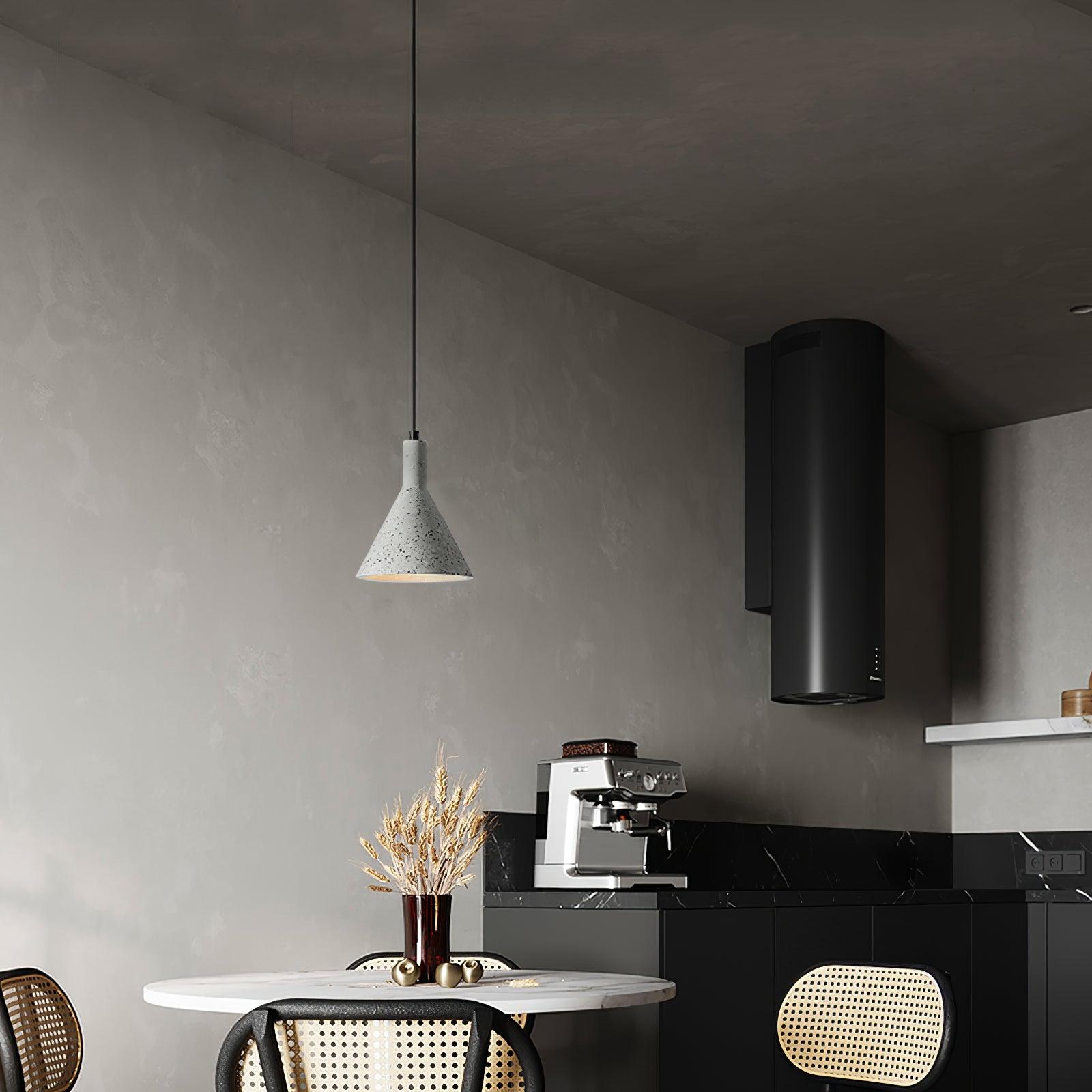 Aurshaor Minimalistische Zement Pendelleuchte-Letslighting