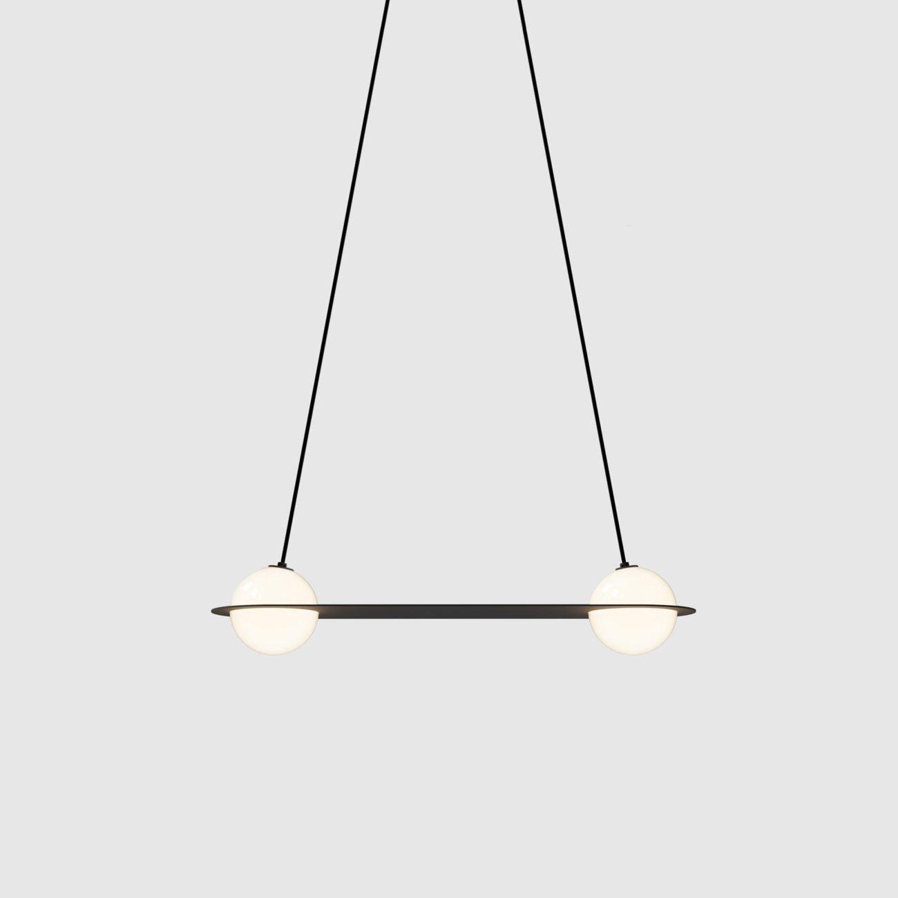 Orbion Black Pendant Lamp - Blowlighting