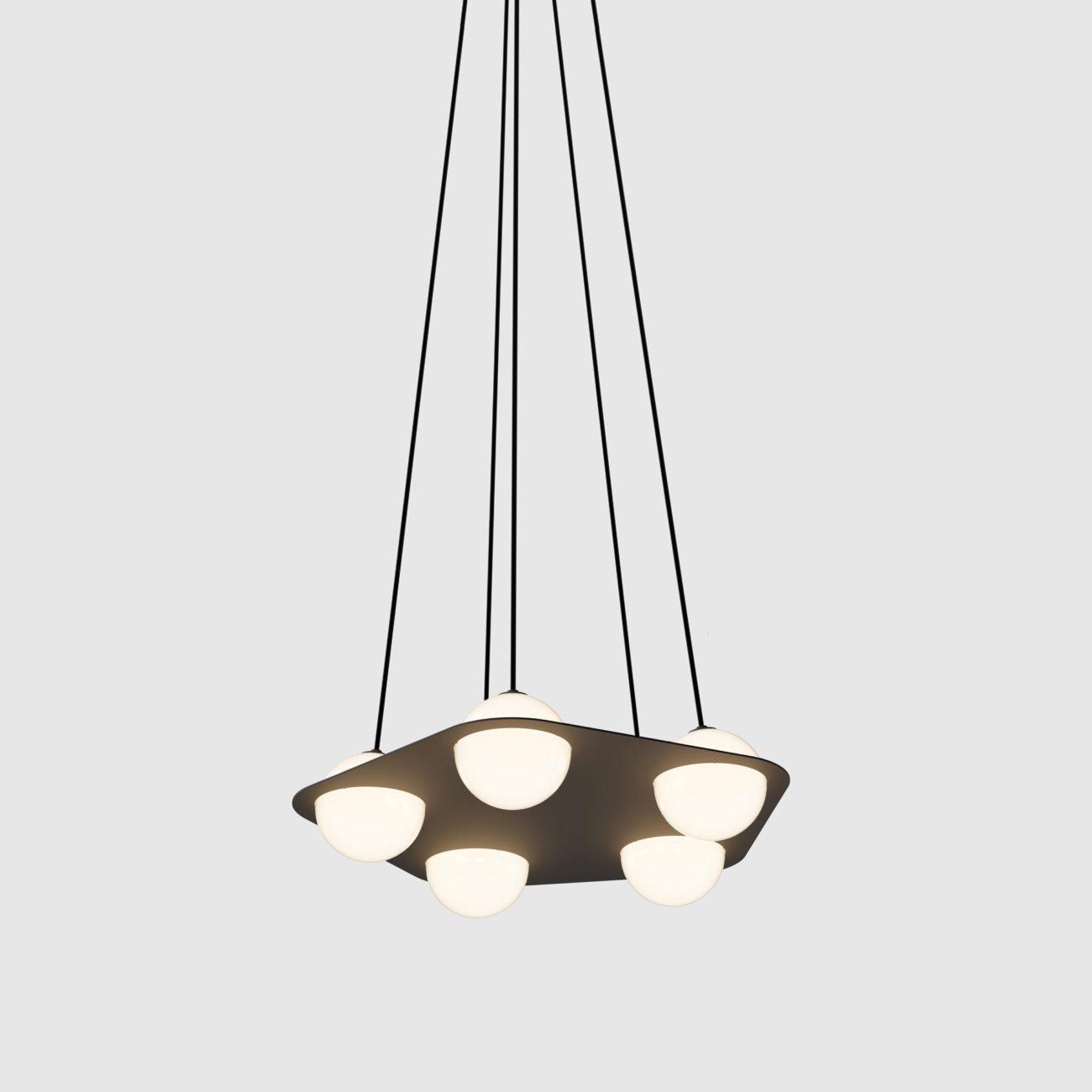 Orbion Black Pendant Lamp - Blowlighting