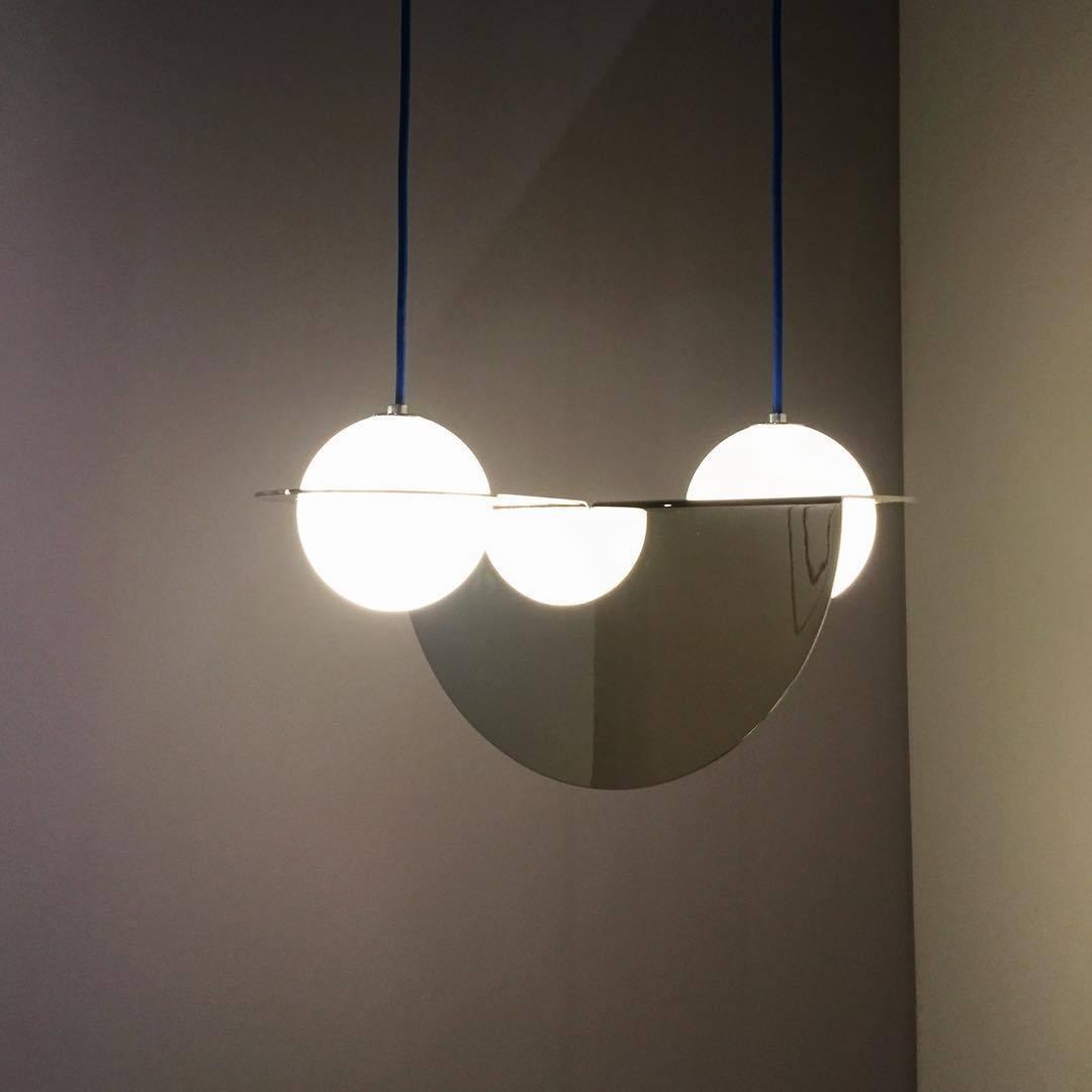 Selan Schwarze Glas-Pendelleuchte
