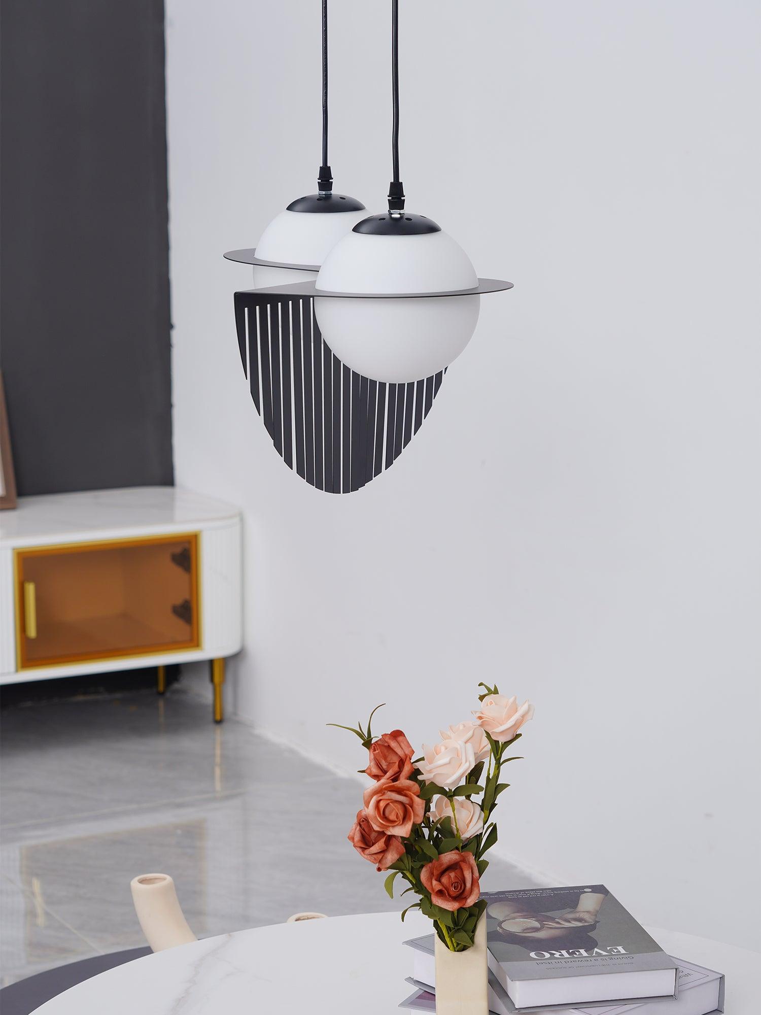 Orbion Black Pendant Lamp - Blowlighting