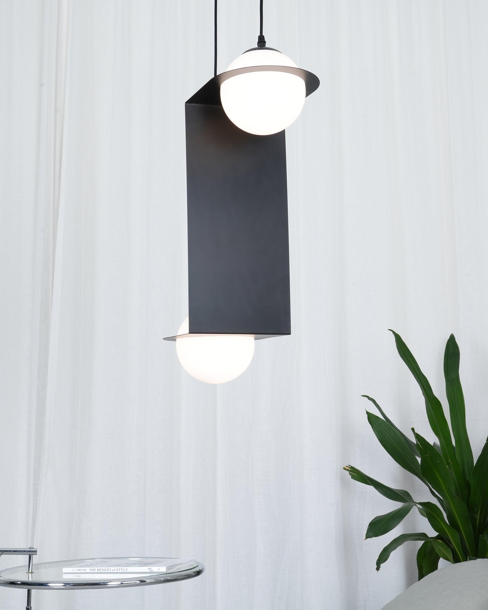 Orbion Black Pendant Lamp - Blowlighting