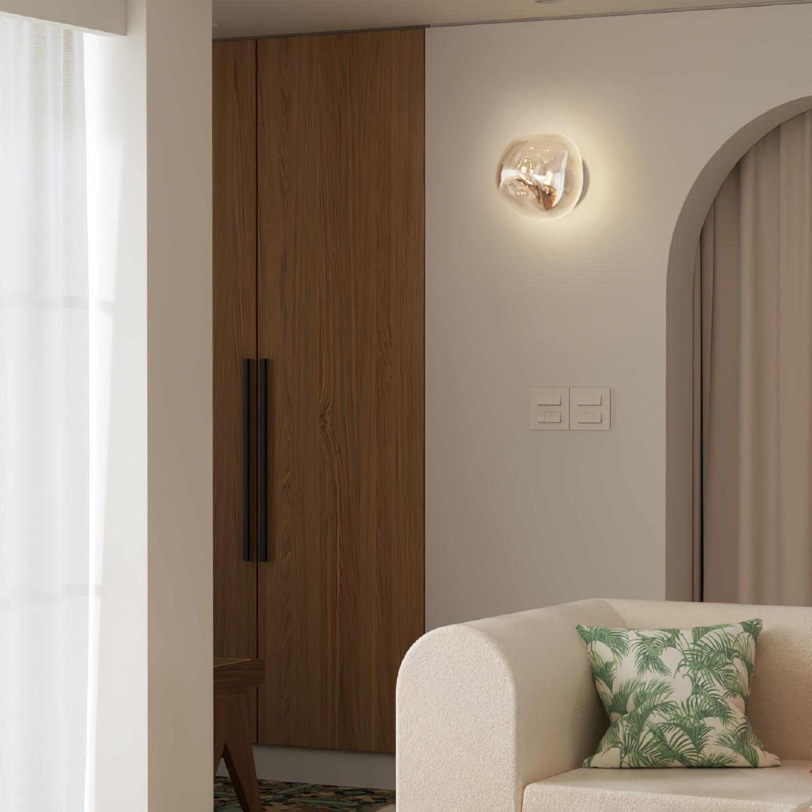 Auden Bernstein-Glas Wandleuchte-Letslighting