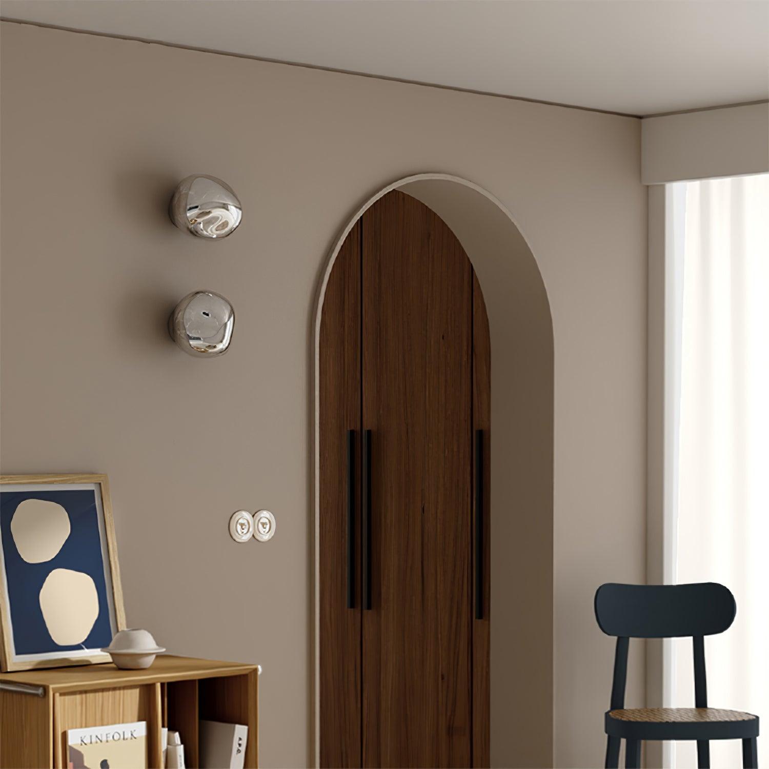 Auden Bernstein-Glas Wandleuchte-Letslighting