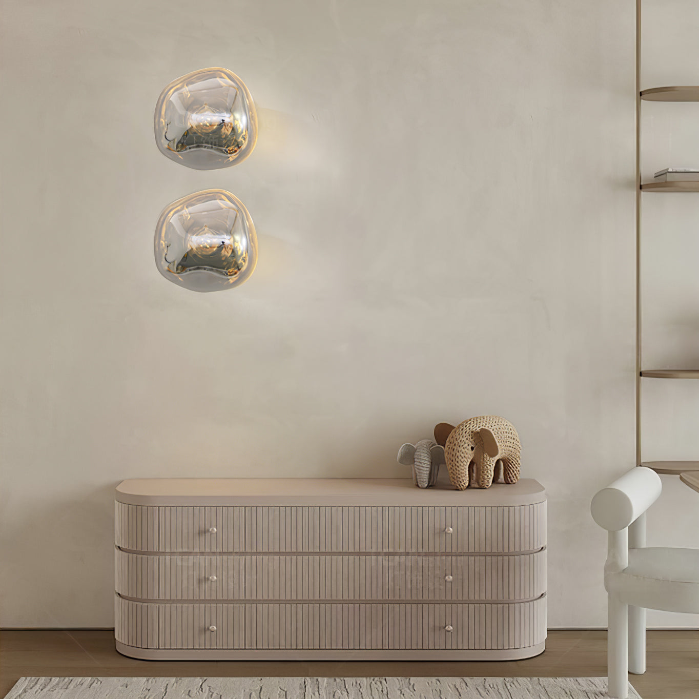 Auden Bernstein-Glas Wandleuchte-Letslighting