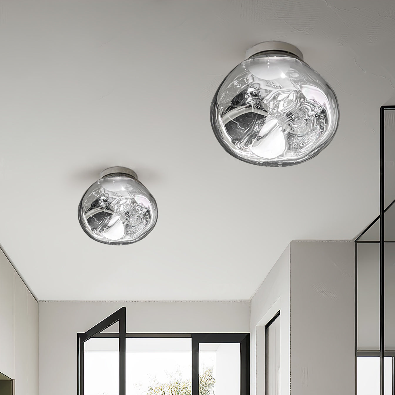Auden Bernstein-Glas Wandleuchte-Letslighting
