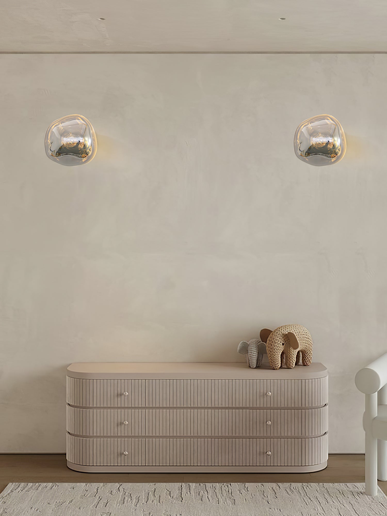 Auden Bernstein-Glas Wandleuchte-Letslighting