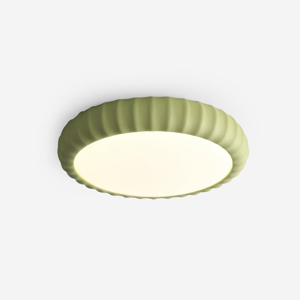 Deckenleuchte Sanft Grün Harz Minimalistisch Einbau Modern-Letslighting