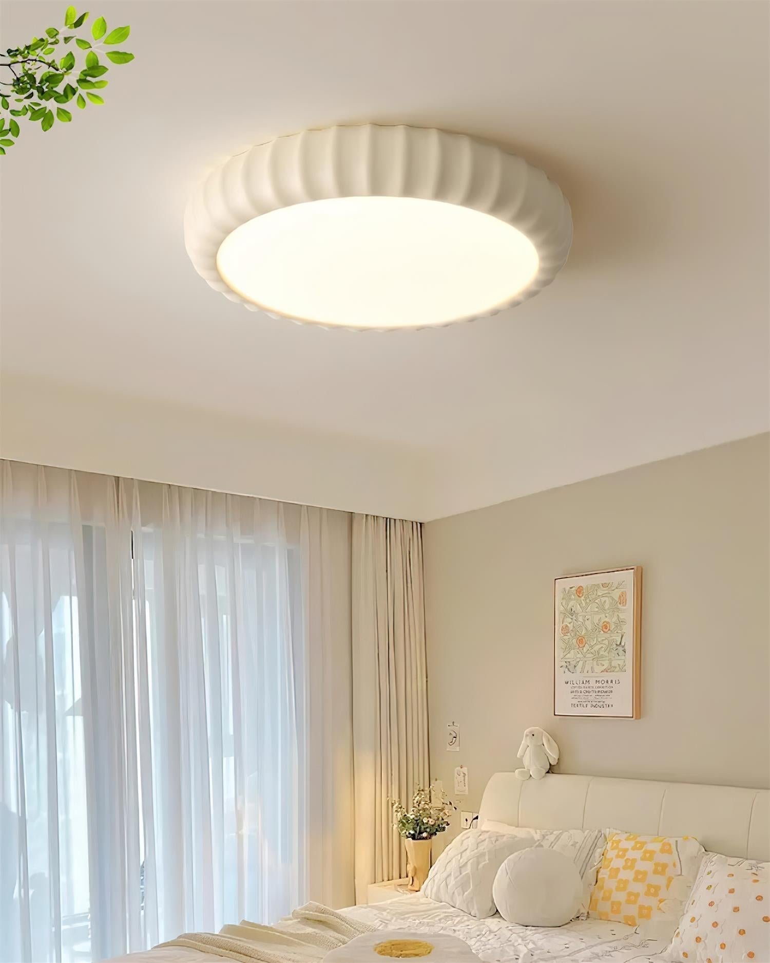 Deckenleuchte Sanft Grün Harz Minimalistisch Einbau Modern-Letslighting