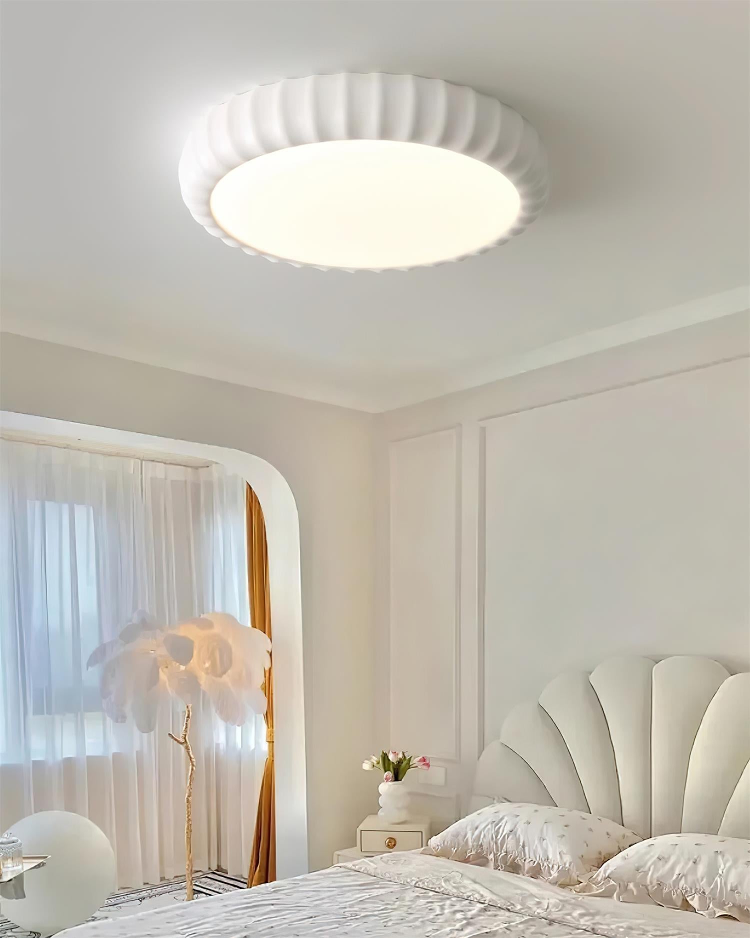 Deckenleuchte Sanft Grün Harz Minimalistisch Einbau Modern-Letslighting