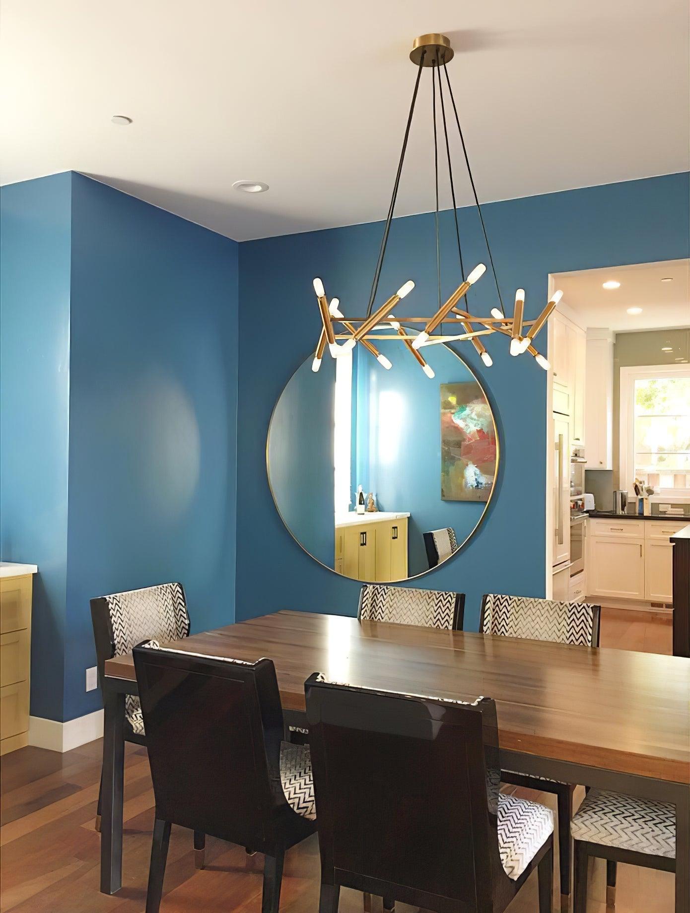 Astra Moderner Kronleuchter aus Messing-Letslighting