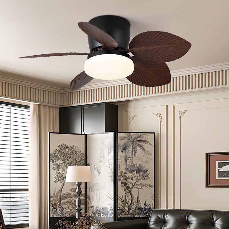 Qilv Breeze Deckenventilatorleuchte mit Abmessungen