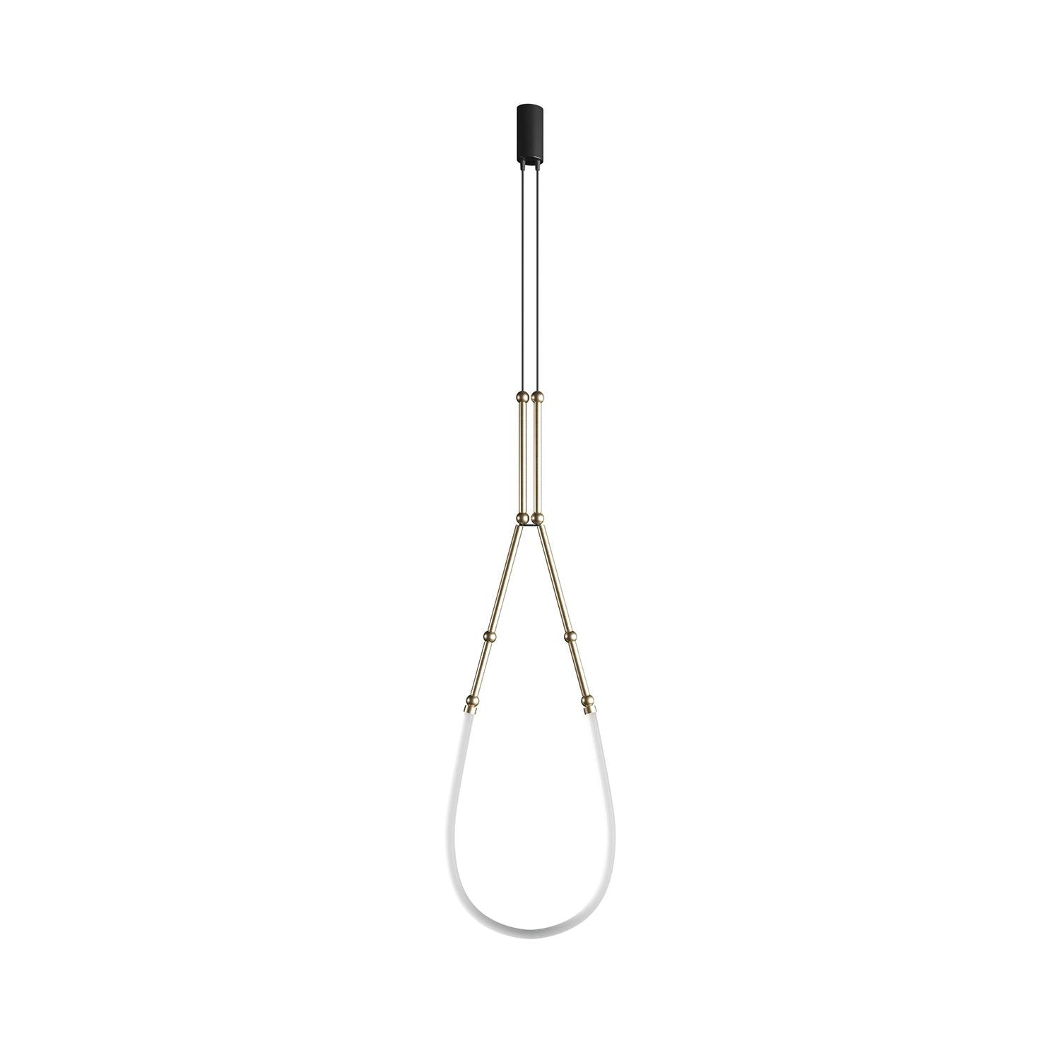 Lustra Kronleuchter Leda LED Flexibel Modern Skulptural-Letslighting
