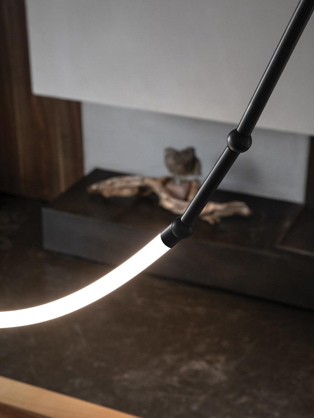 Lustra Kronleuchter Leda LED Flexibel Modern Skulptural-Letslighting