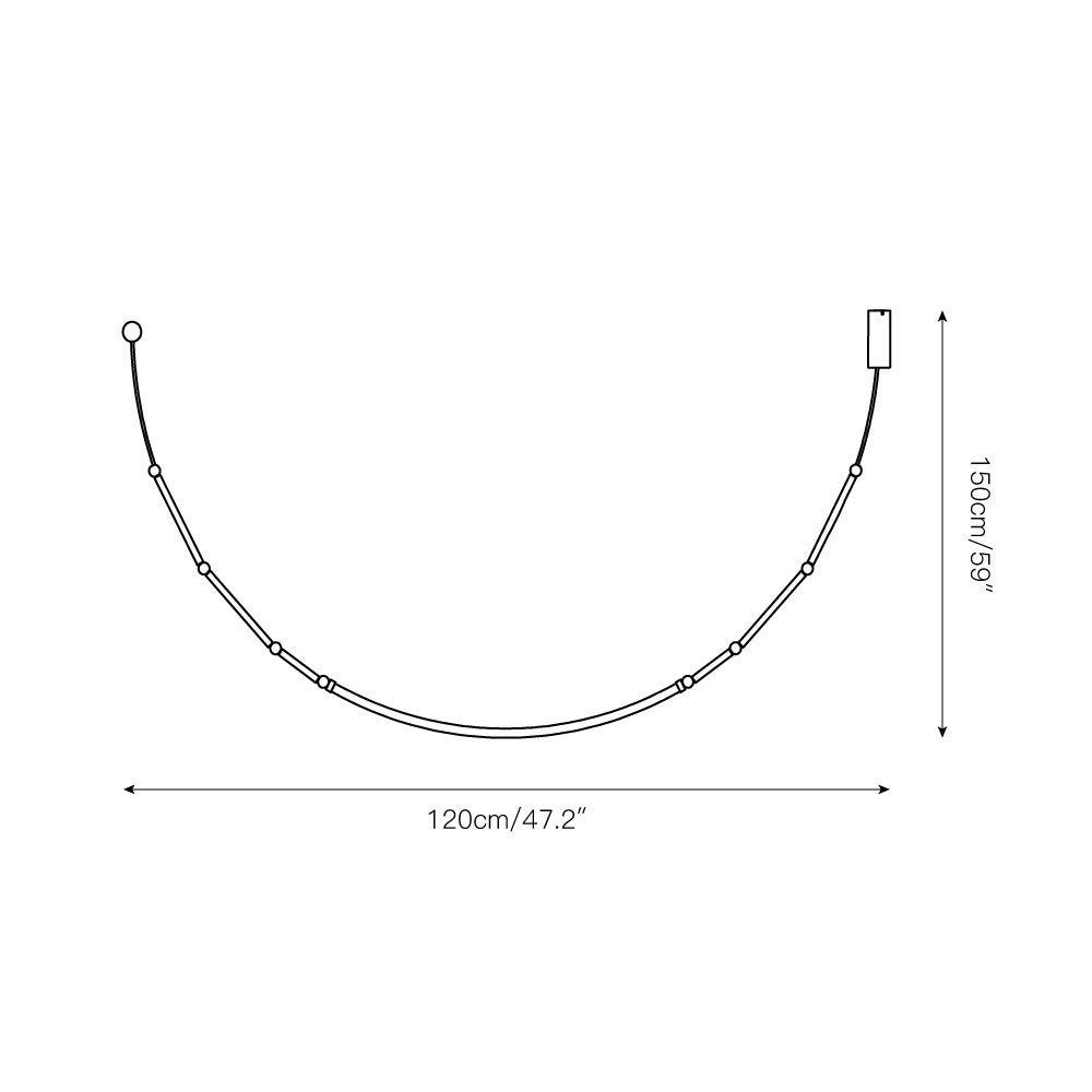 Ormirara Modern Minimalist Metal Chandelier - Letslighting